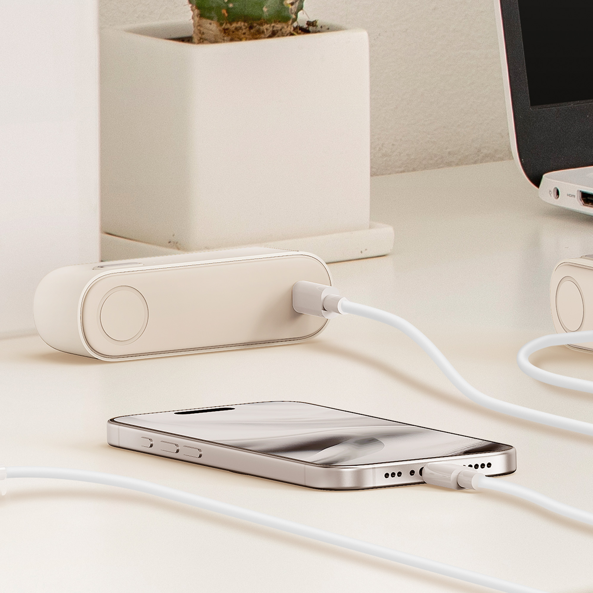 대용량 듀얼 마그네틱 손난로 보조배터리 8000mAh 겨울 캠핑 휴대용 충전식 핫팩 이미지 8