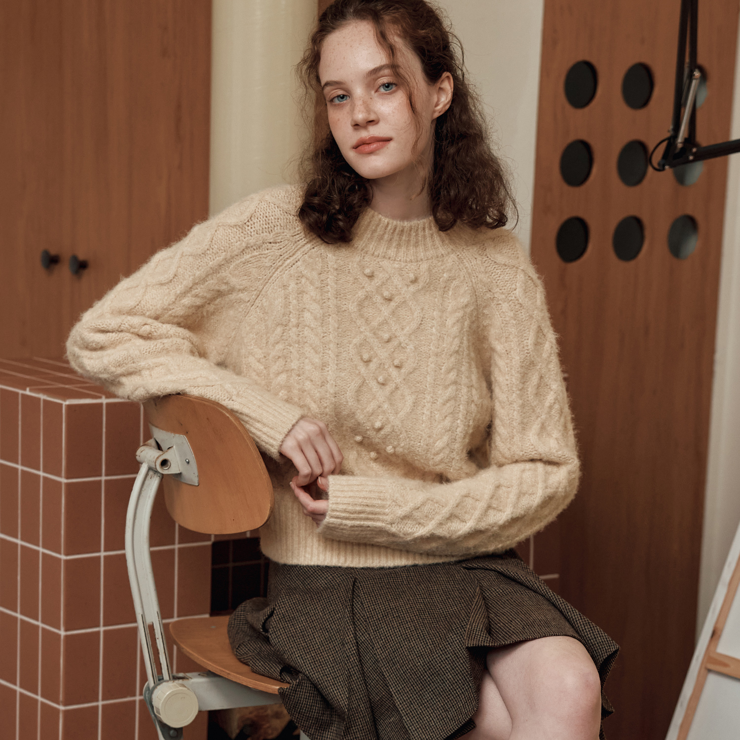 [제로스트릿] [2컬러] 소프트 스노우 스웨터 SOFT SNOW SWEATER 이미지 3