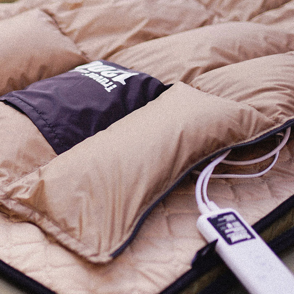 트루버 탄소매트 1인용전기장판 여행용 미니 캠핑 프리볼트