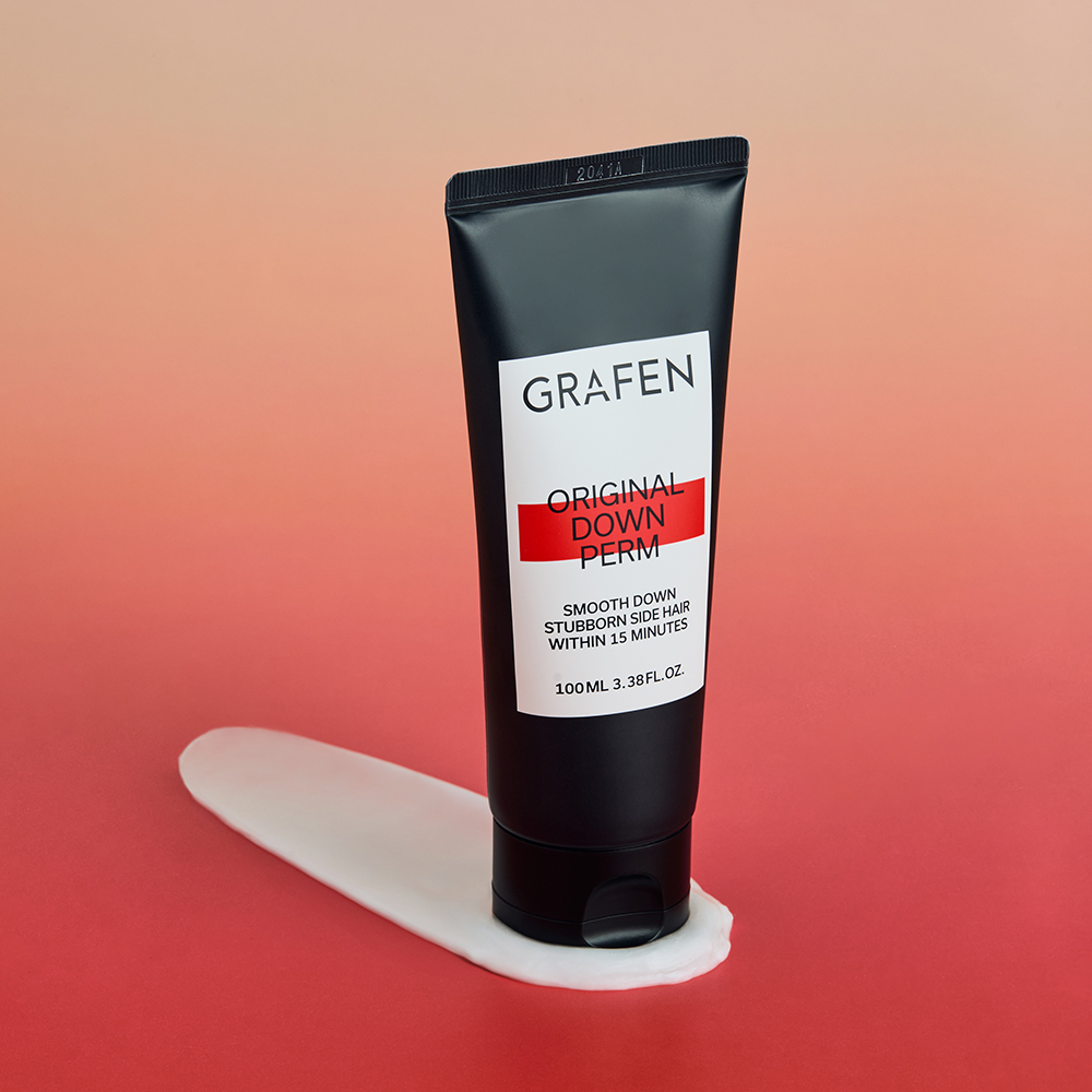 [슈퍼적립/컬크림30ml 증정] 그라펜 셀프스트레이트/다운펌/옆머리/잔머리관리 100ml, 2개