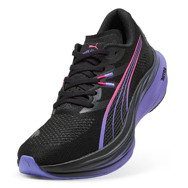 푸마 디비에이트 니트로 3 런닝화 마라톤화 남성 스탠다드 블랙 312367-01