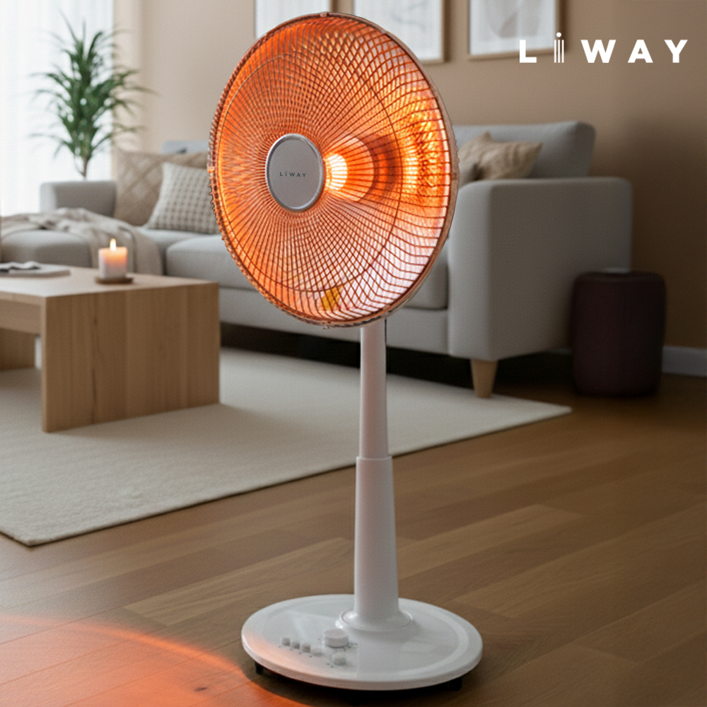 선풍기형 히터 사무실 난방기 전열기 열선풍기 온열 전기난로 가정용