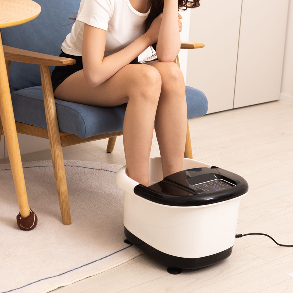 릴렉스조이 가정용 습식 족욕기 온열 전기 족욕기 버블 발욕조 족탕기 족욕 효능 족욕통