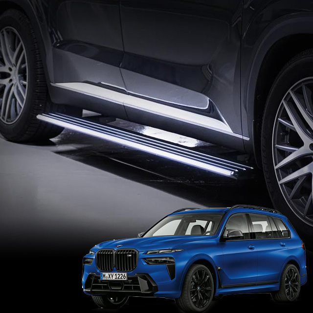 창원 BMW X7 전동 사이드스텝 장착 국산차 수입차 비스텝 윙스텝 올스텝 - 상품 이미지