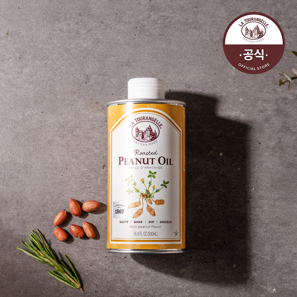 라투랑겔 땅콩 오일 견과류 땅콩기름 500ml 1개 - 상품 이미지