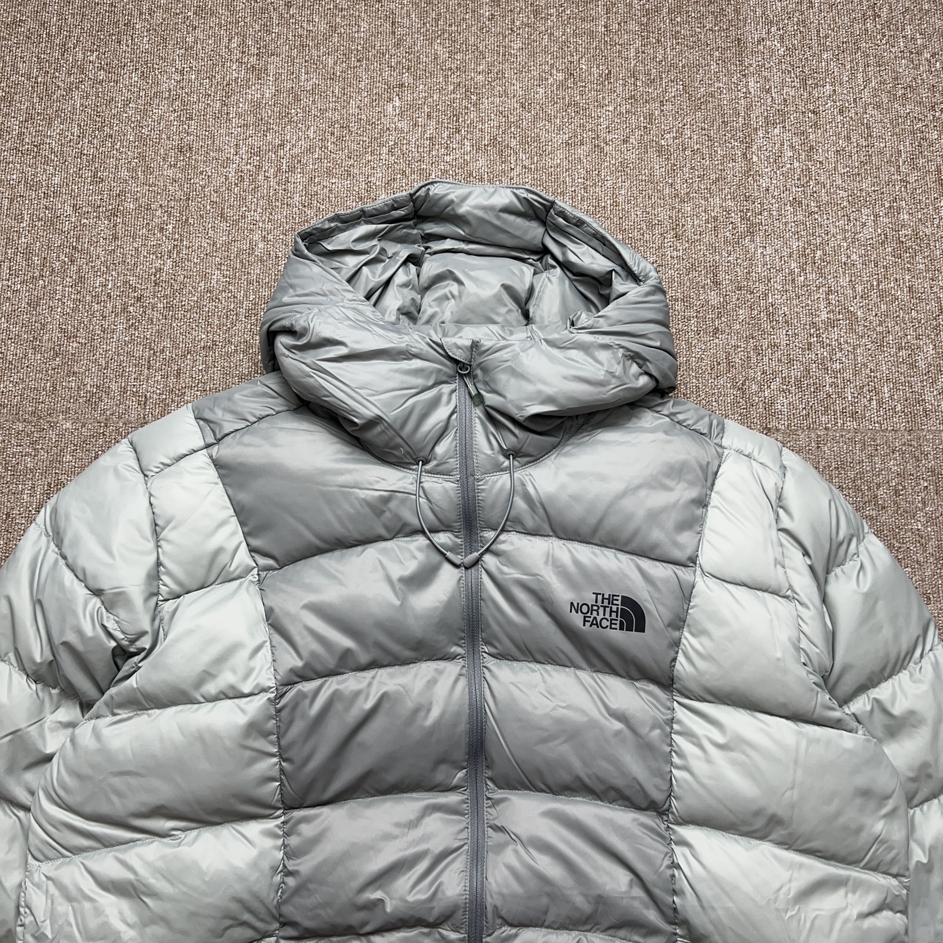 노스페이스 패딩 루타 덕다운 오리털 투웨이 온볼 후드 자켓