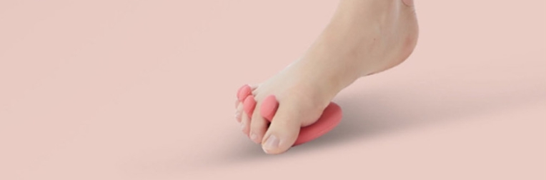 체형교정 몸매 오다리 교정기 운동기구  발가락 스트레칭 2p세트 - 상세 이미지 3