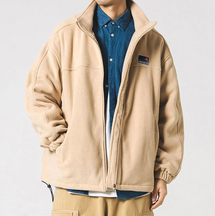 남자 플리스 집업 하이넥 잠바 가을 겨울 2XL 3XL - 상세 이미지 4