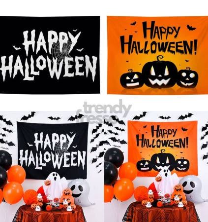 [트렌디프레소협력사]데이슬롯 할로윈 현수막 해피할로윈형 파티용품 halloween