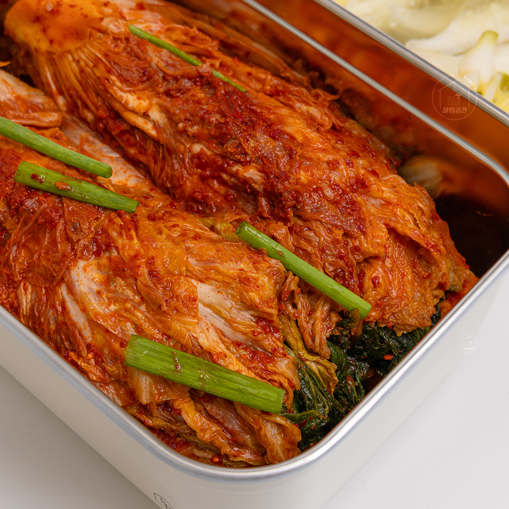 살림공간 스텐 김치통 반찬 3.6L 밀폐용기 이미지 7
