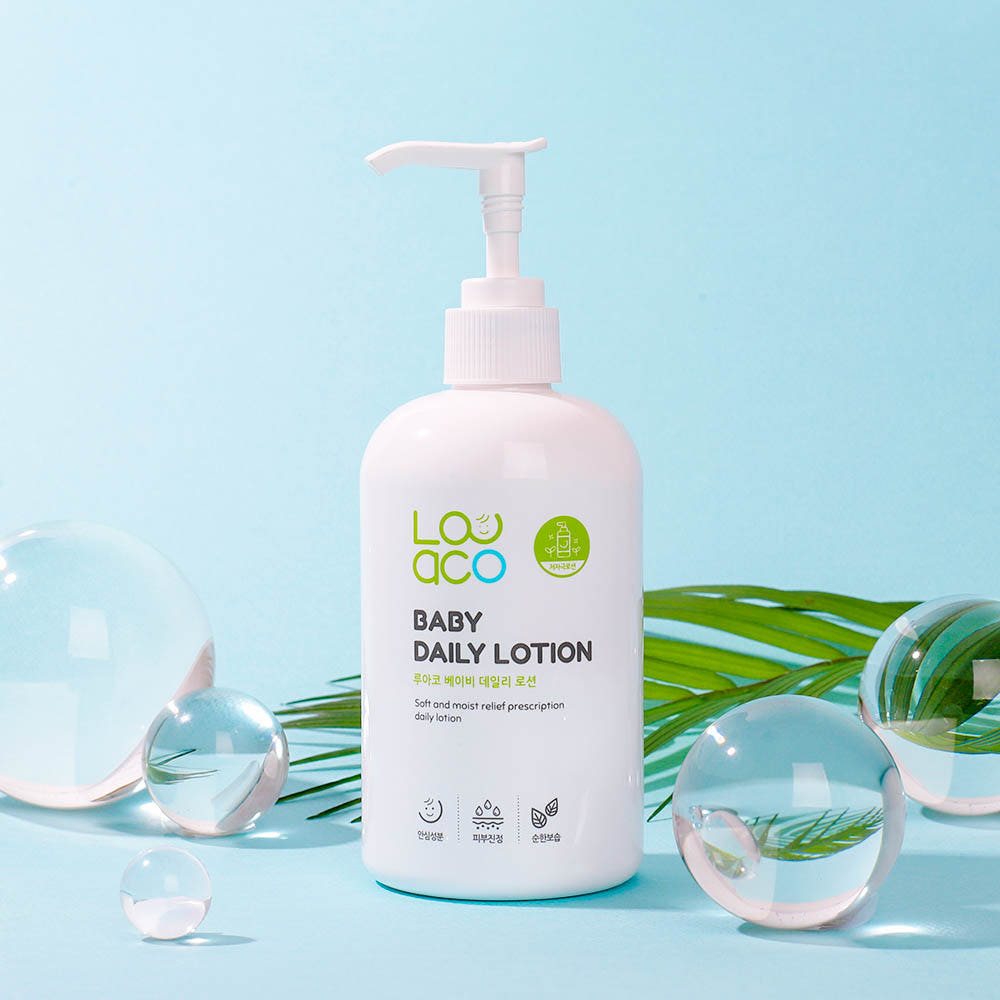 루아코 베이비 데일리 로션 유아 저자극 보습 아기 바디 베이비 로션 350ml, 1개 - 상세 이미지 3