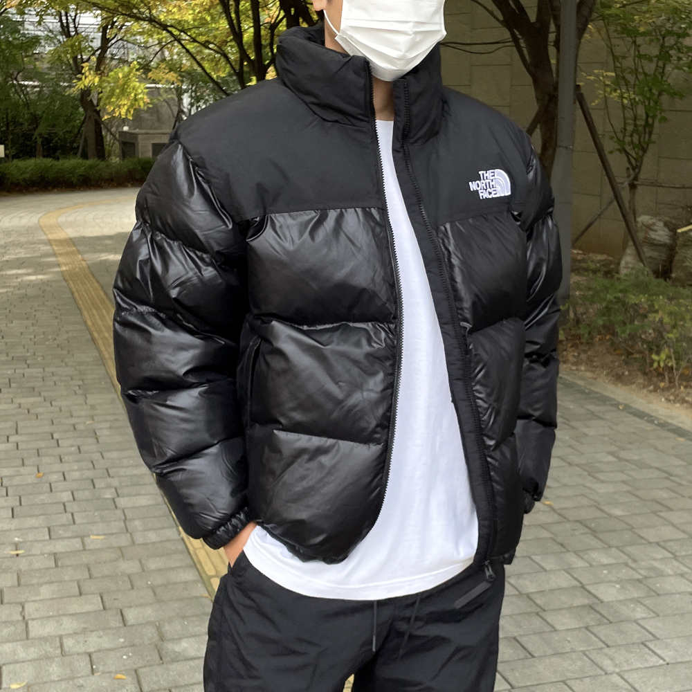 (국내매장판) 노스페이스 패딩 노페 눕시 화이트라벨 온볼 숏패딩 다운 남성 자켓