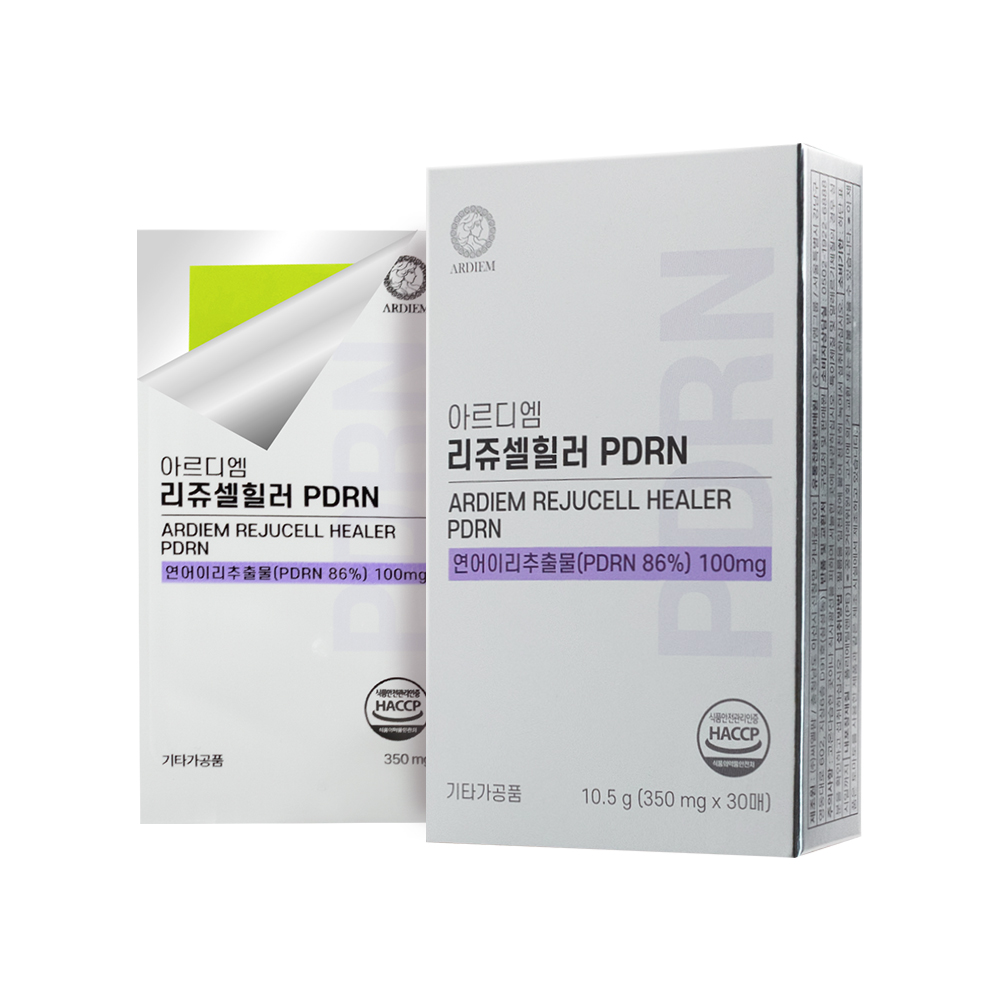 아르디엠 리쥬셀힐러 PDRN 필름 연어추출물 350mg 30매, 1개 - 상품 이미지