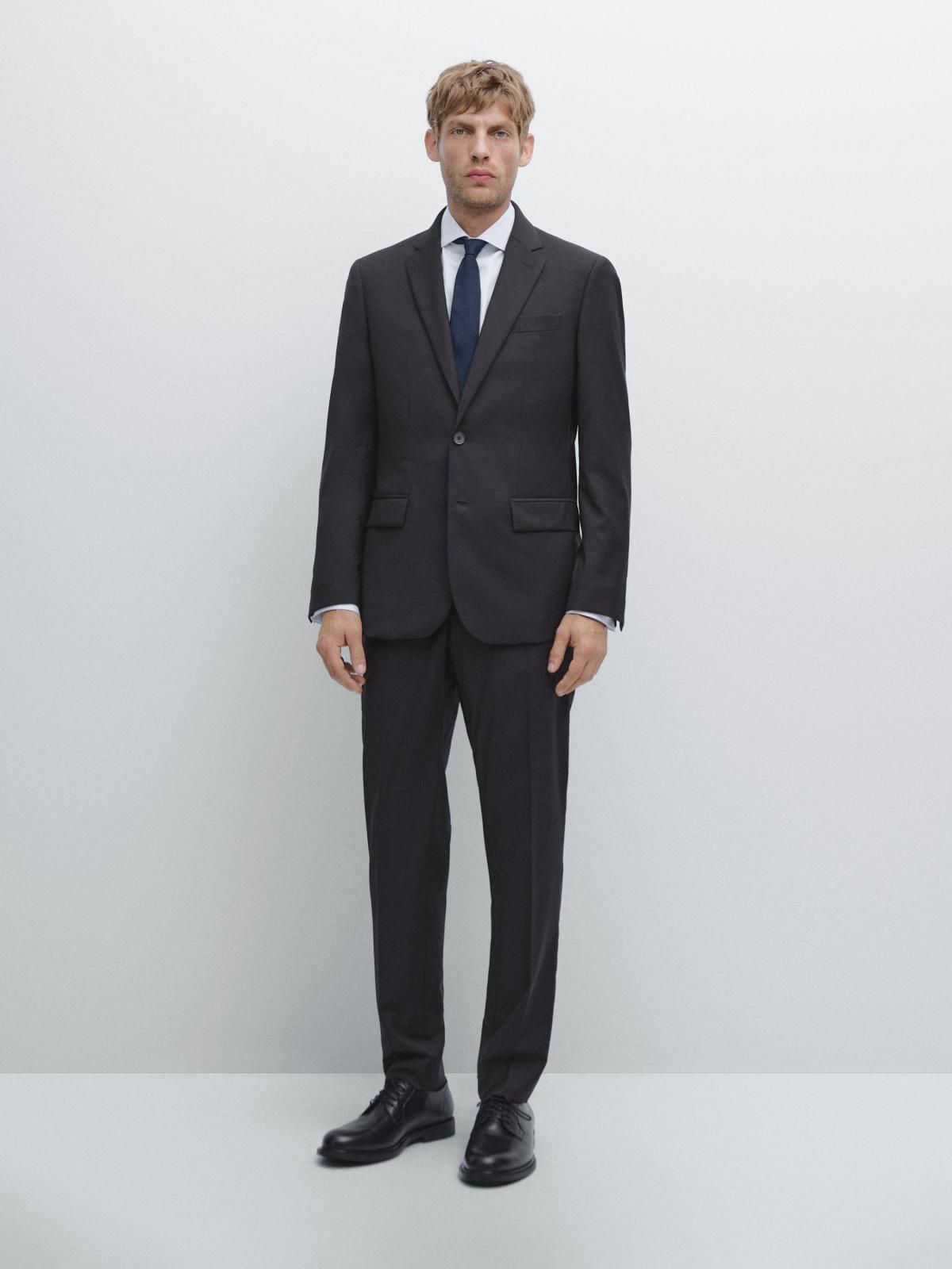 마시모두띠 테일러드 울 수트 블레이저 3530/526 NAVY BLUE - 상세 이미지 2