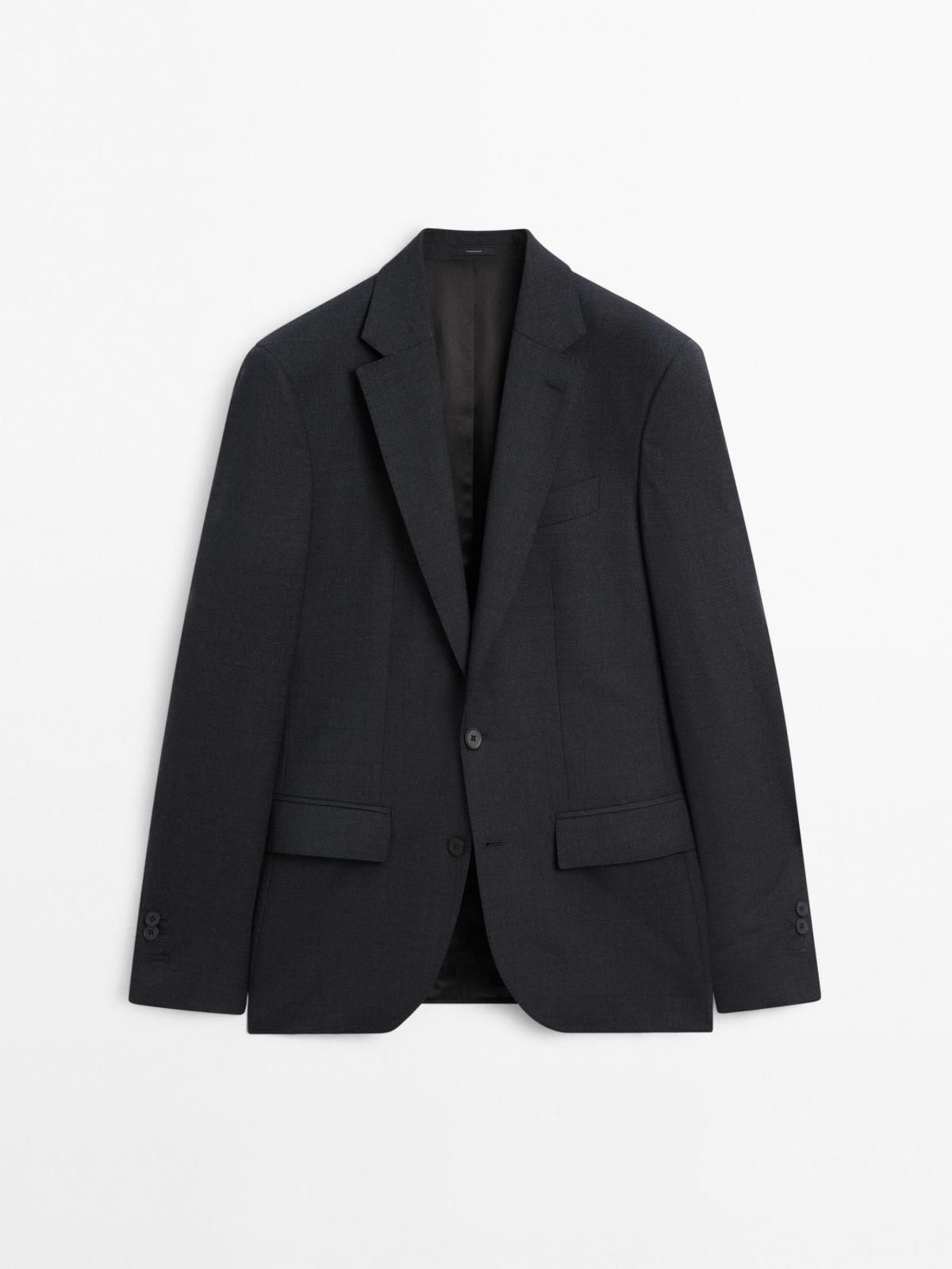 마시모두띠 클래식 울 테일러드 블레이저 3504/503 NAVY BLUE - 상품 이미지