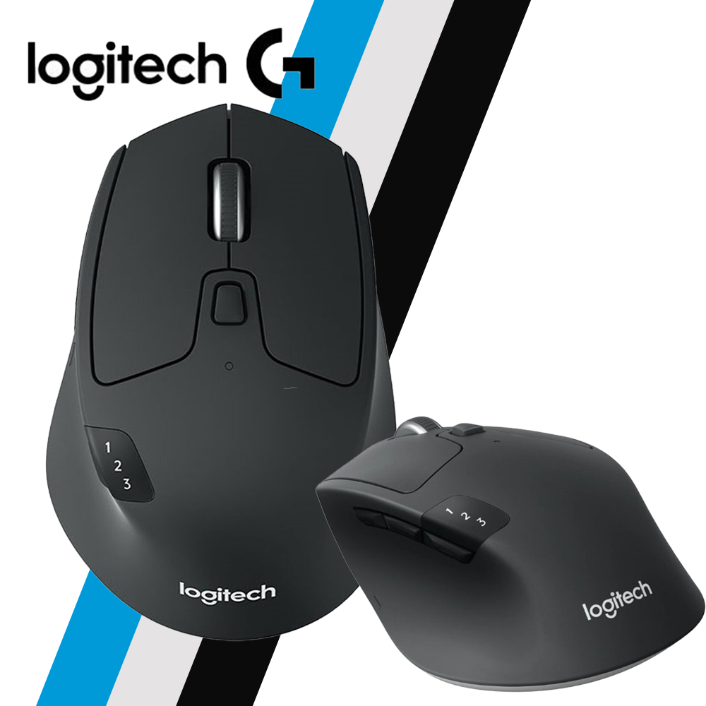 로지텍 M720 마우스 무선 블루투스 맥북 아이패드 삼성 LG 그램 노트북 - 상품 이미지