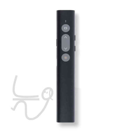 늘ways 자이온 레이저 프리젠터 ZPT-7500C 블랙 레이져포인터 레이져포인트
