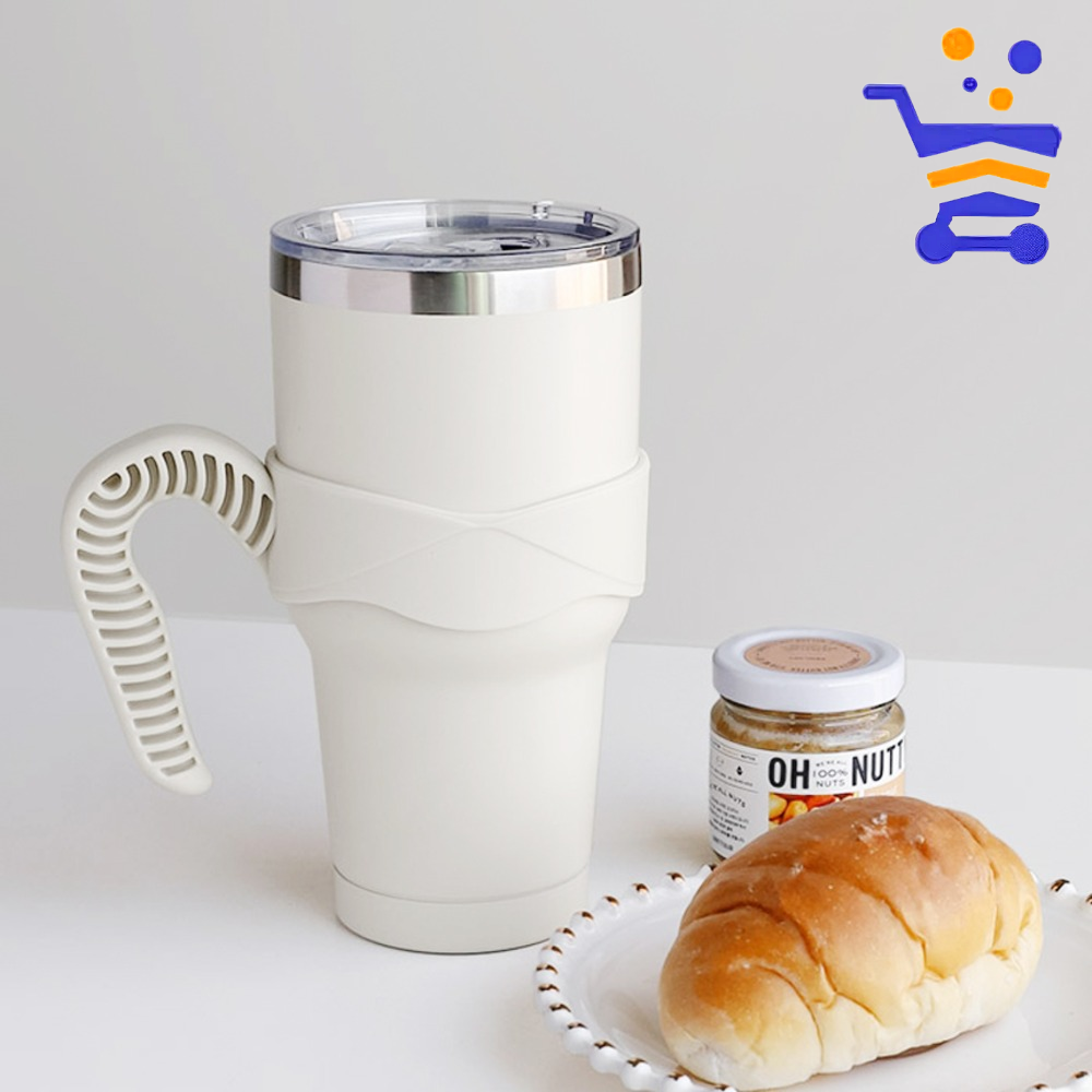 코코 빅스텐 보온보냉 텀블러 900ml (아이보리) - 상품 이미지