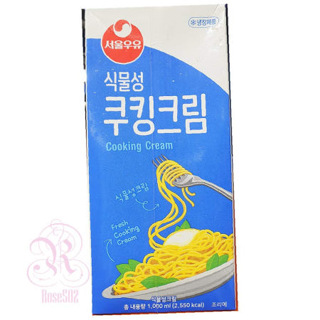 로공이 쿠킹크림(서울우유 냉장 1L 식물성) 제과제빵재료 제빵재료