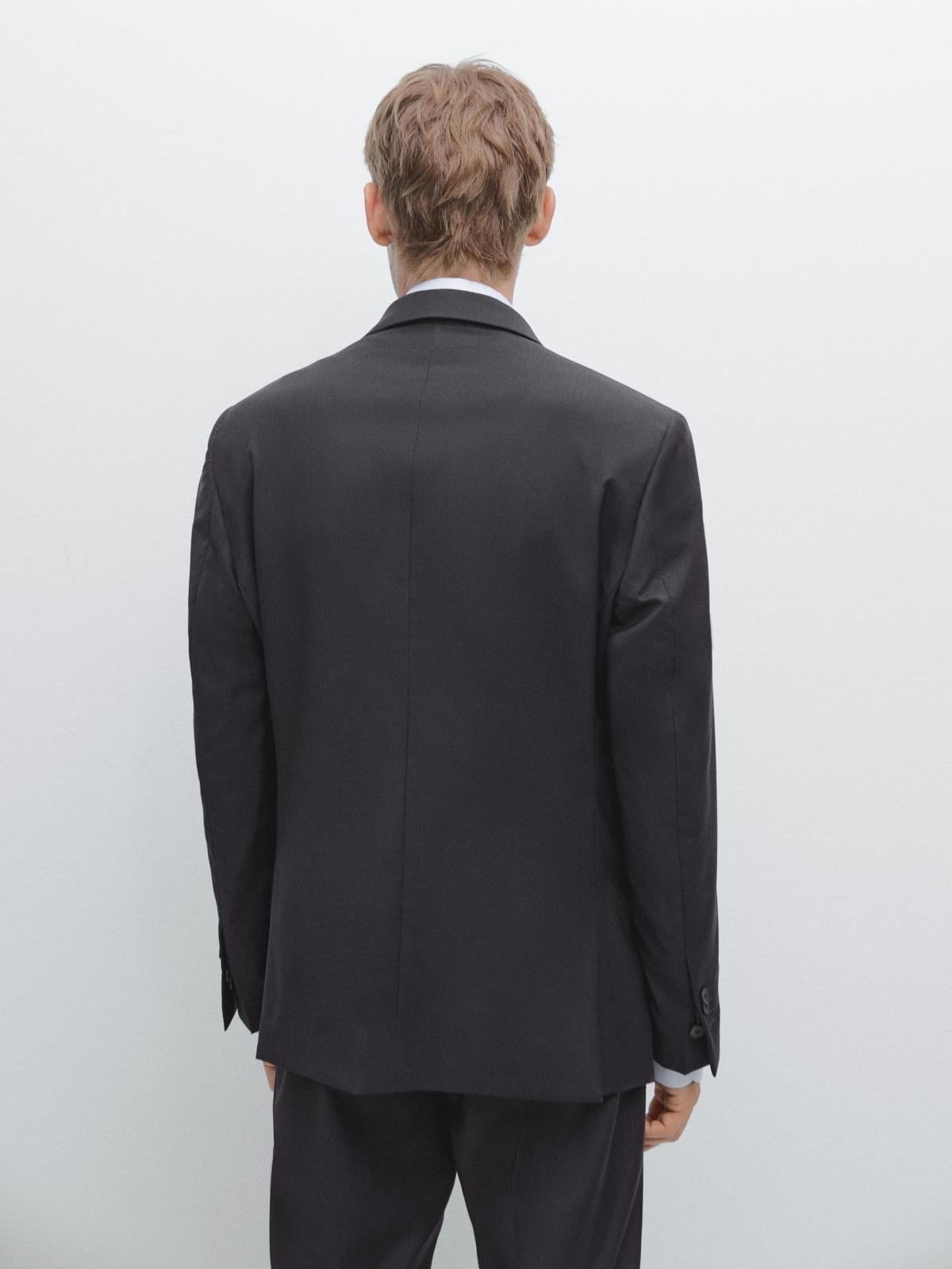 마시모두띠 테일러드 울 수트 블레이저 3530/526 NAVY BLUE - 상세 이미지 3