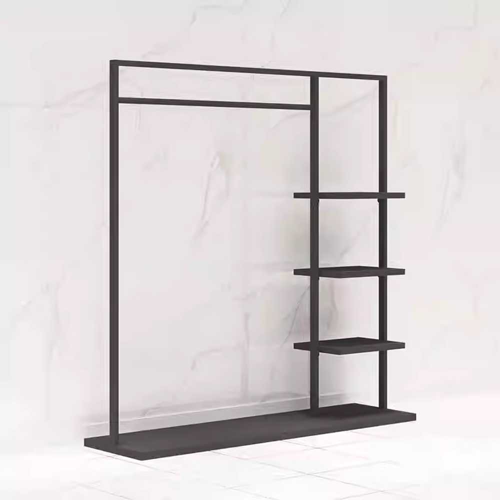 의류매장 행거 튼튼한 스탠드 옷가게 철재 옷걸이 봉 입체형 50x170cm - 상세 이미지 4
