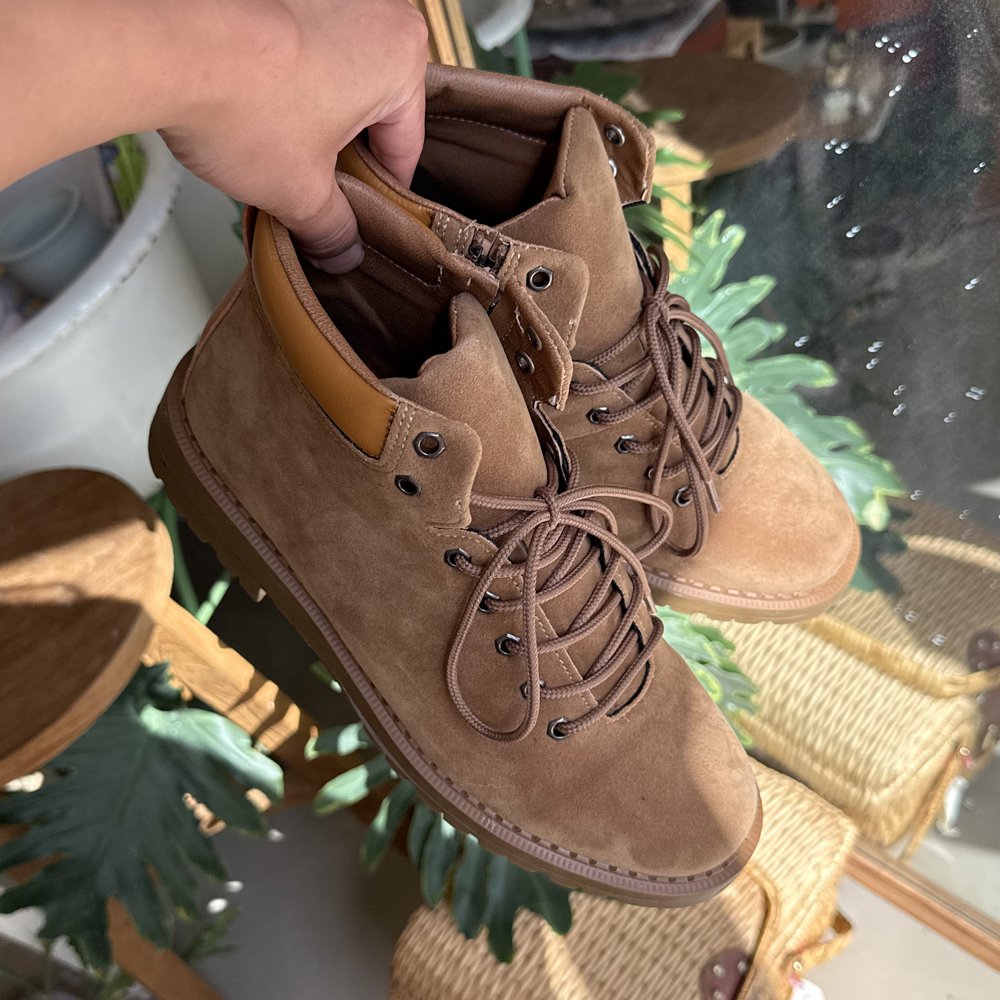 5cm 스웨이드 하이커 워커