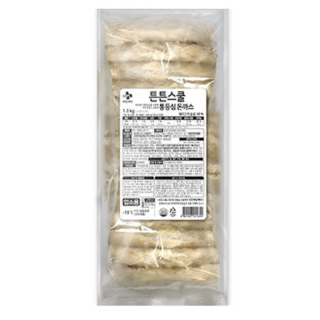 튼튼스쿨 통등심돈까스 1.3Kg