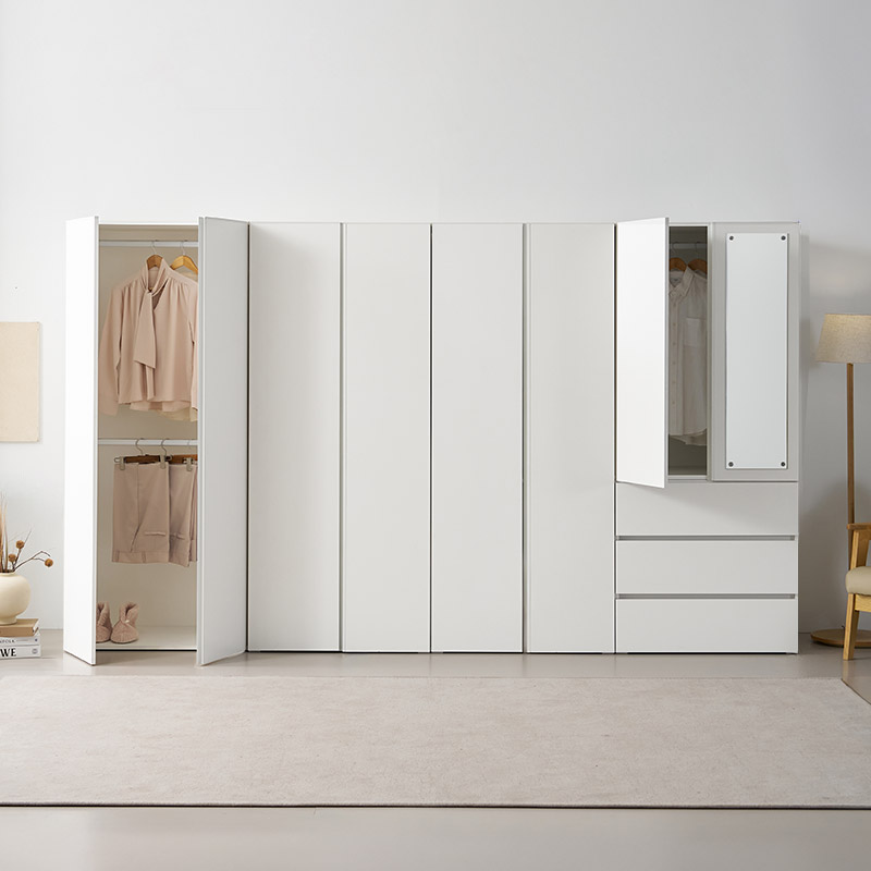 e스마트 라일 LPM 학생 작은방 간이옷장 싱글 원룸 옷장 800