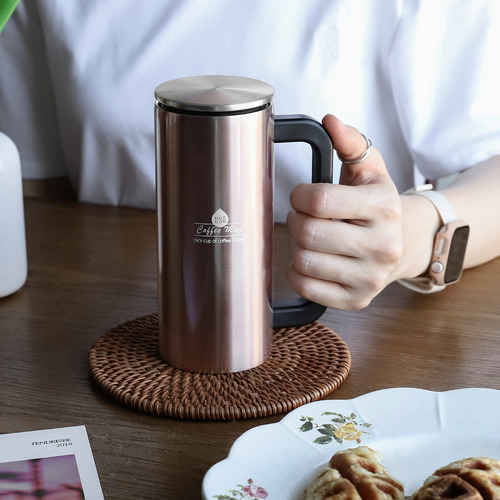 킨스 커피 머그 텀블러 350ml (블랙) - 상세 이미지 5