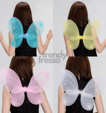 [트렌디프레소협력사]데이슬롯 나비 요정 천사 날개 축제 공주 파티용품