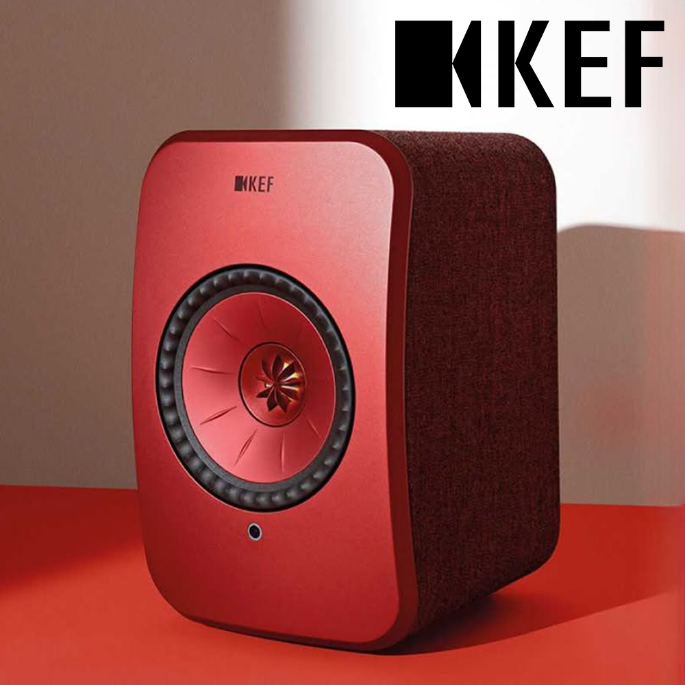 [국내정발] KEF LSX II 스피커 레드 - 상품 이미지
