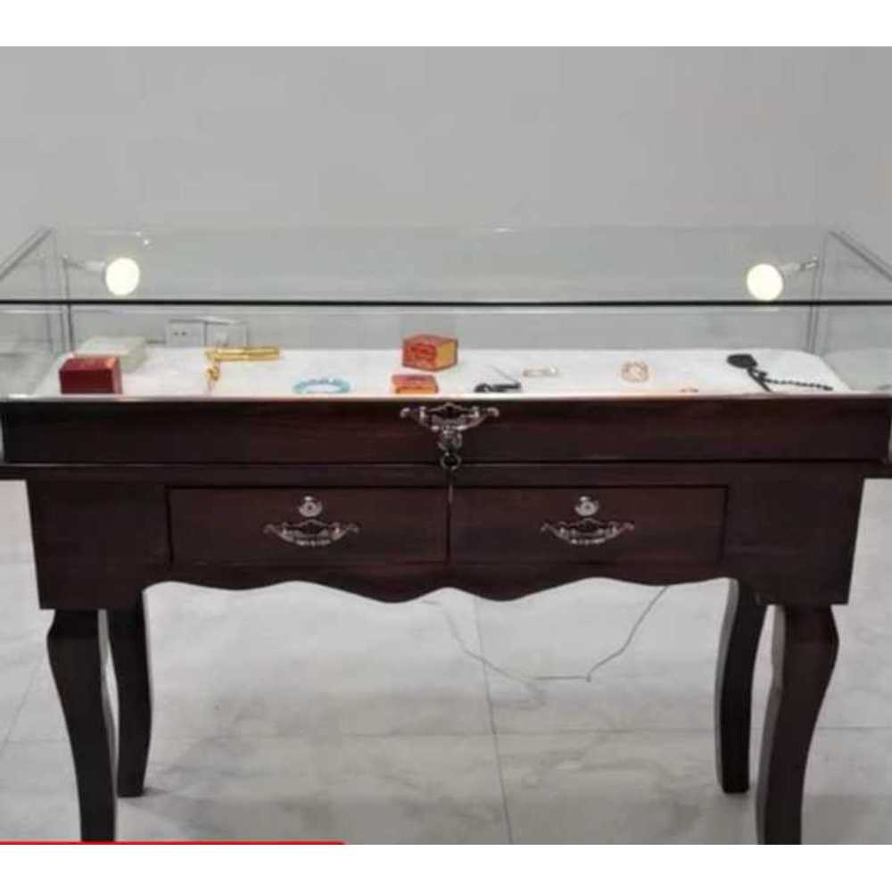 보석 진열장 쥬얼리 매장용 고급 유리 전시 쇼케이스 80x50cm 싱글서랍 이미지 6