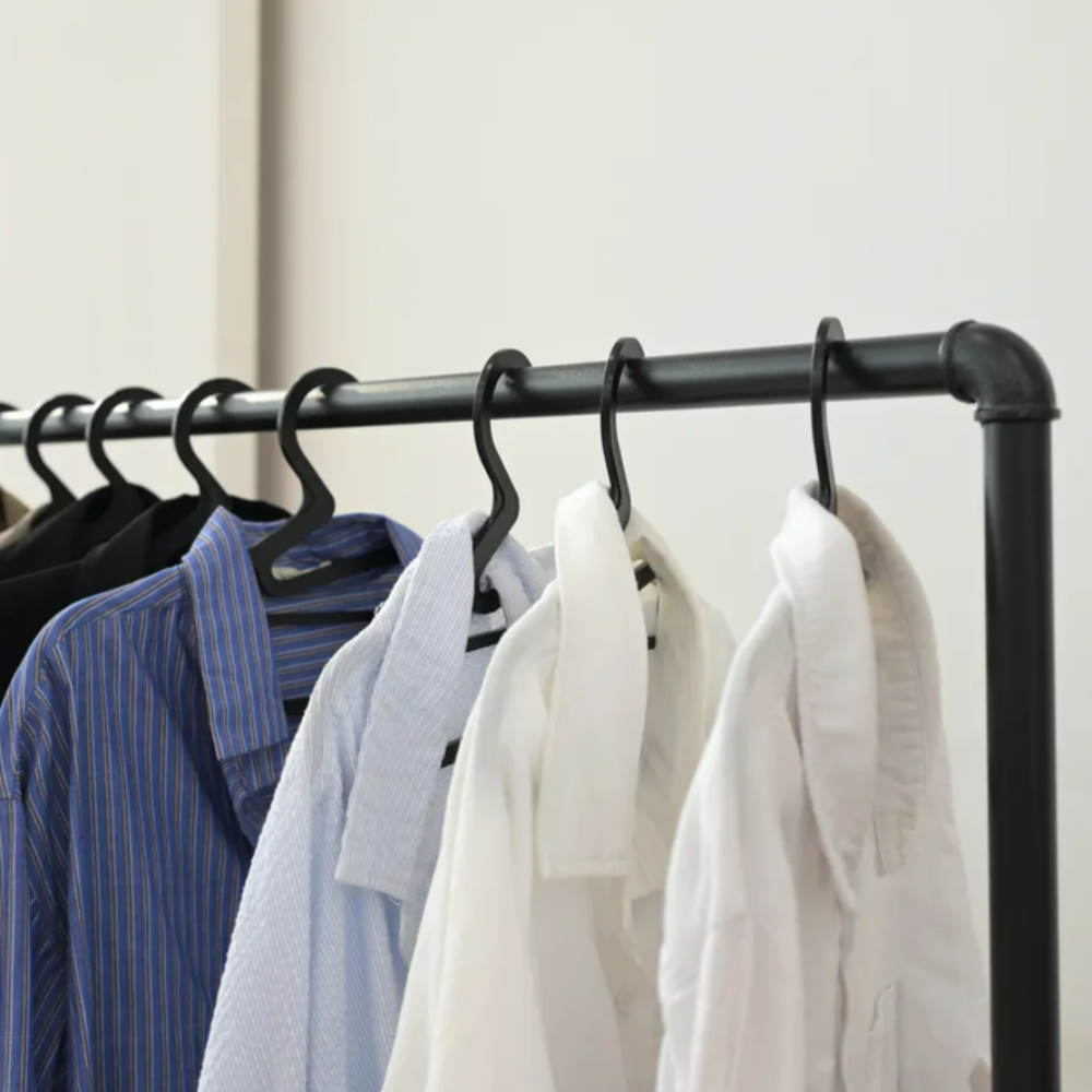 비아베네또 철제 1단 파이프헹거 옷가게 스탠드 이동식 옷걸이 튼튼한 헹거 0.8X1.2