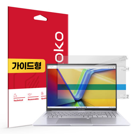 아수스 비보북 16 A-M1605YA-R7525T 지문방지 저반사 액정보호필름