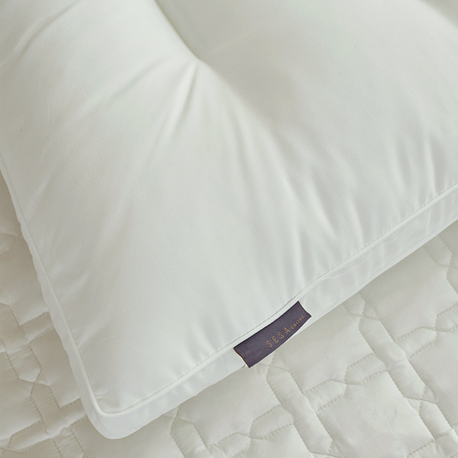 세사온라인 밸런스 경추베개 빨아쓰는 일자목 낮은베개 40x60cm, 1개