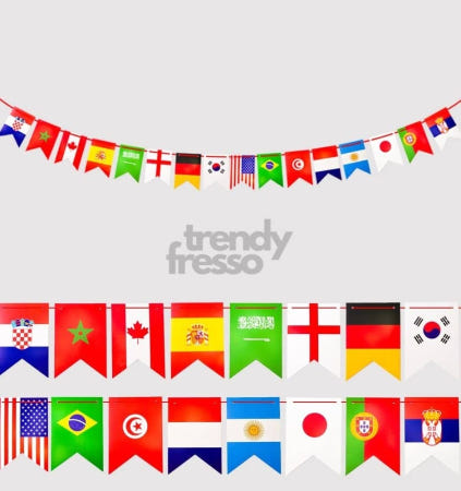 [트렌디프레소협력사]데이슬롯 페넌트 만국기 오각 야구 행사 개업식