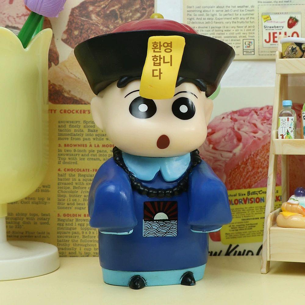 짱구 피규어 11cm에서 17cm 크기 크레용신짱 상점 카페 사무실 차량 장식 인테리어 바나나 짱구 - 상세 이미지 2