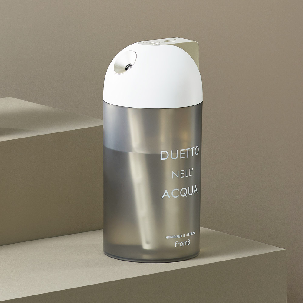 프롬비 무선가습기 사무실 탁상용 휴대용 더블미스트 1리터 FE243 골드