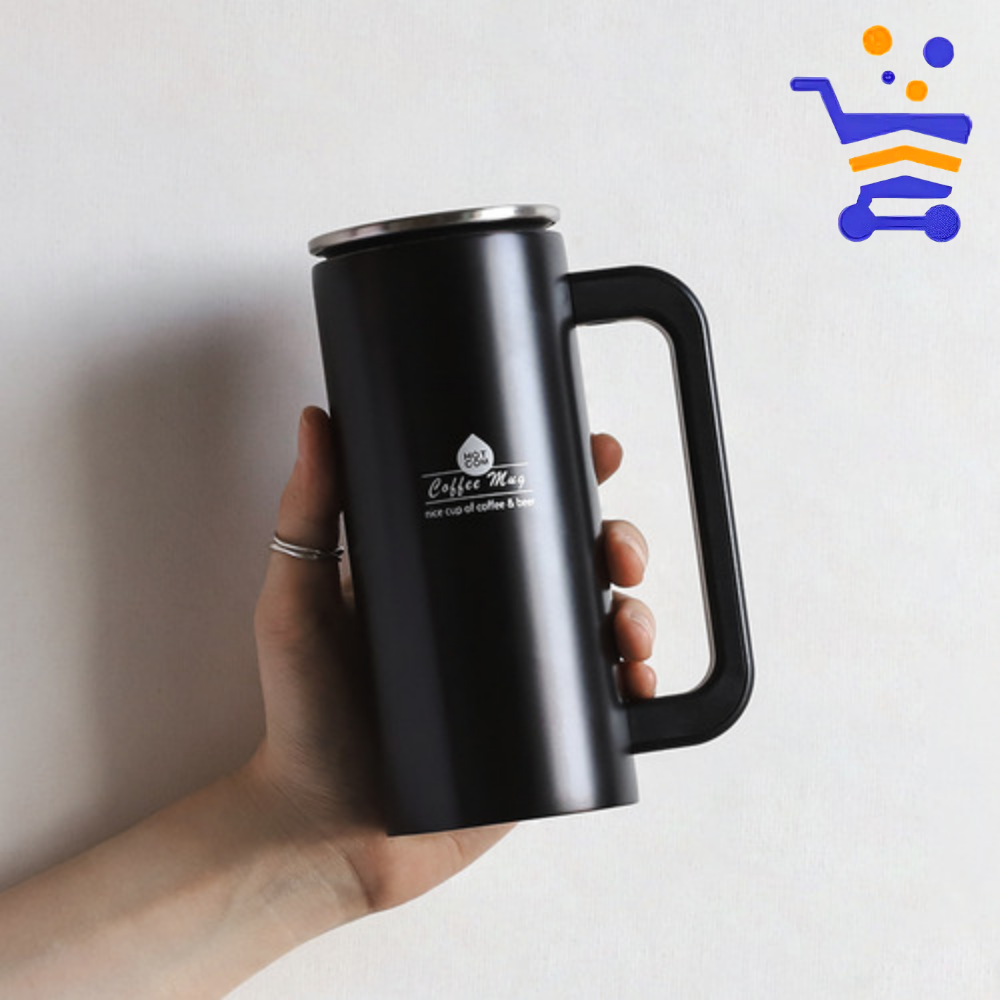 킨스 커피 머그 텀블러 350ml (블랙) - 상품 이미지