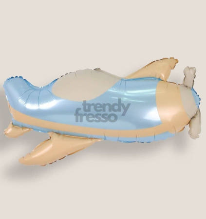 [트렌디프레소협력사]데이슬롯 비행기 은박풍선 크림 파티용품 비행기풍선