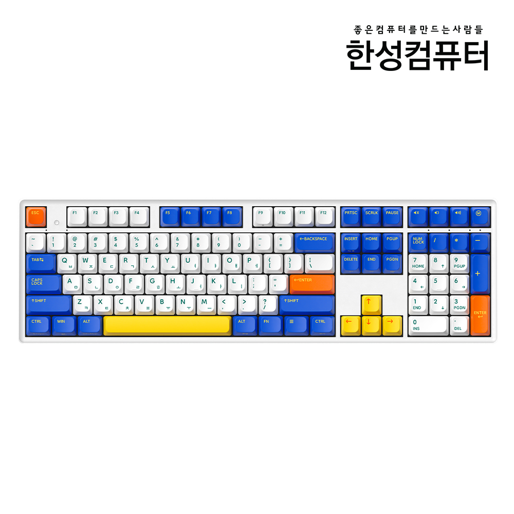 한성 무접점 키보드 GK898B PRO 8K 게이밍 무선 노트북 블루투스 아이패드 - 상세 이미지 3