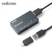 총알배송 서진네트웍스 UNiCORN XC-5000M USB3.2 Gen1 6in1 올인원멀티카드리더기 117종지원 카드리더기