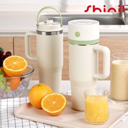 휴대용 텀블러믹서기 무선 소형 미니 블렌더쉐이커 보온보냉