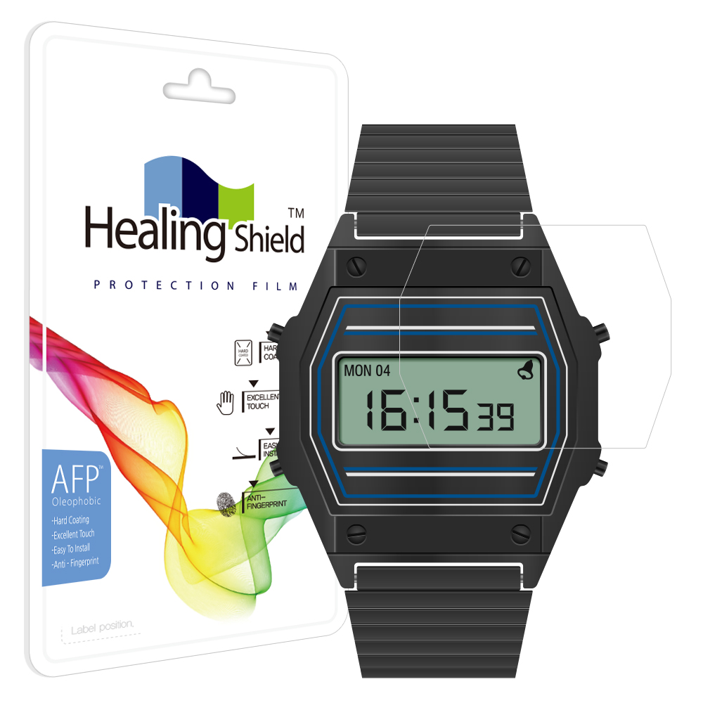 지샥 GW-M5610U-1BDR 올레포빅 시계보호필름 2매