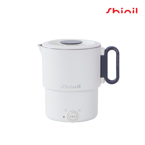 여행용 휴대용 무선 라면포트 캠핑용 분리형 접이식 무선전기포트