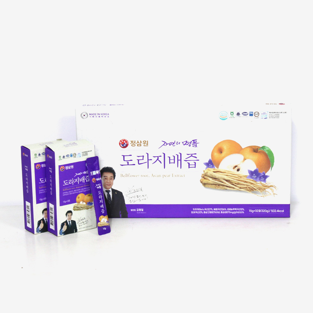 배도라지청 스틱 홍삼 도라지고 배도라지즙 진액 만들기 국내산 30포 - 상세 이미지 2