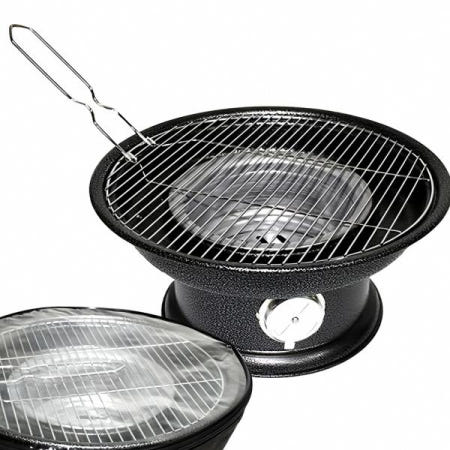 주물 석쇠구이 캠핑 불판 철판 바베큐 그릴 화로 야외 조리 도구 용품 바비큐 장비 숯불