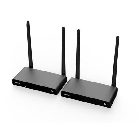 KVM 거리 연장기 HDMI2.0 4K60Hz 영상 음성신호 최대 150M거리 무선전송 무선송출 1:4 4K HDMI무선송수신기 KVM 리피터 4105HDW