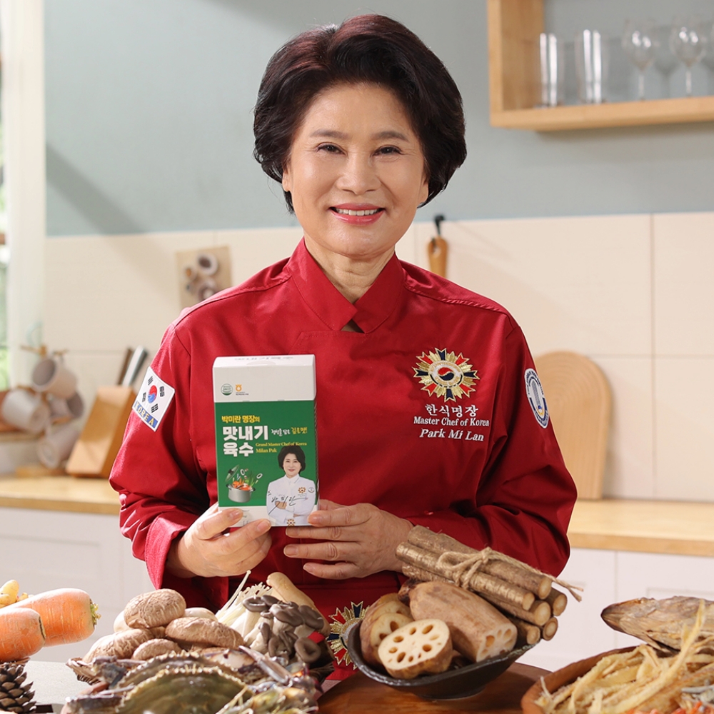 박미란 한식명장 맛내기 육수 분말 60포 국산 다시팩 천연재료 조미료 감칠맛 분말 육수 - 상세 이미지 2