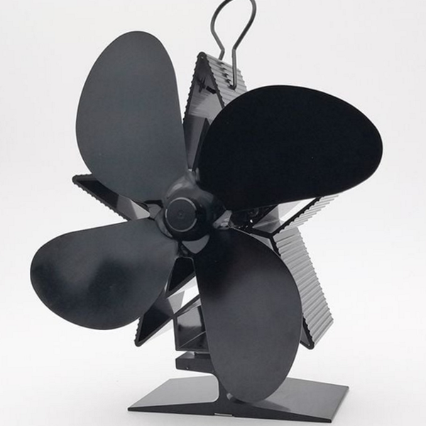 난로용 캠핑 난로 팬 무전원 무동력 난로 팬 써큘레이터 공기순환기